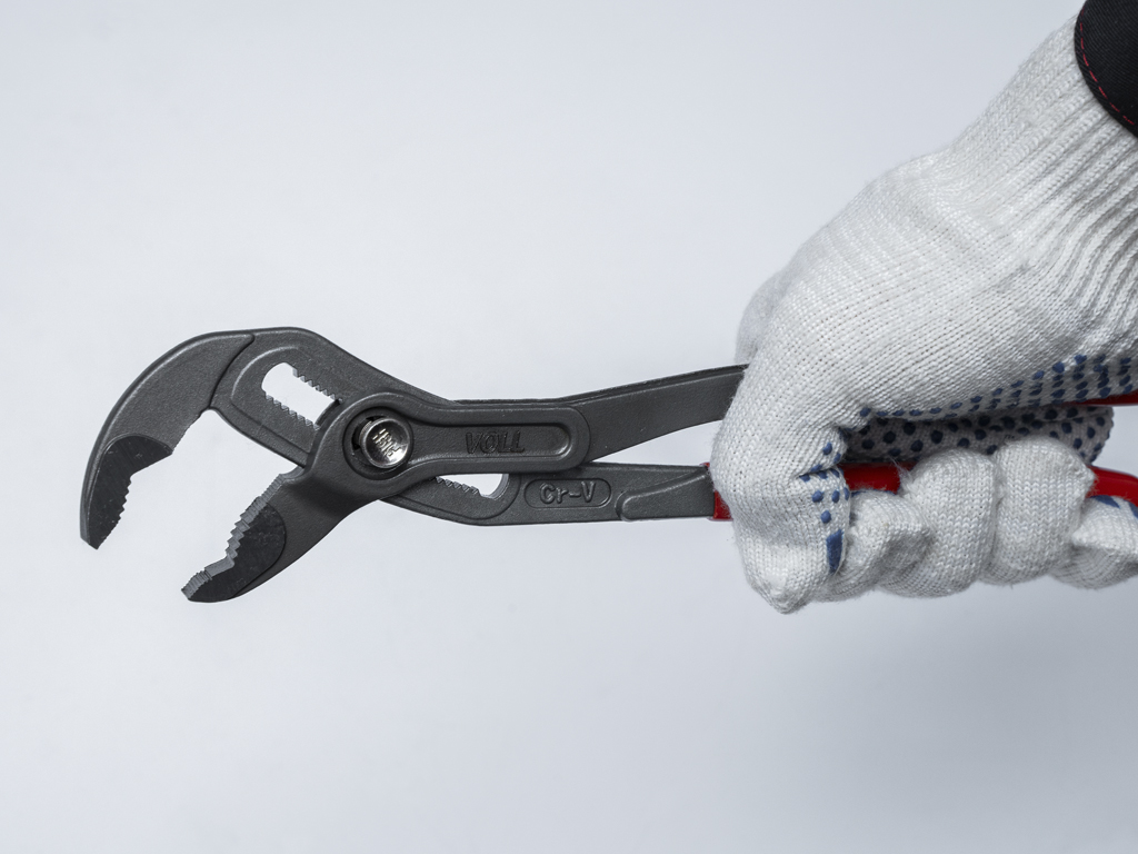 Переставные клещи VOLL Cobra 250 мм механизмом быстрой фиксации