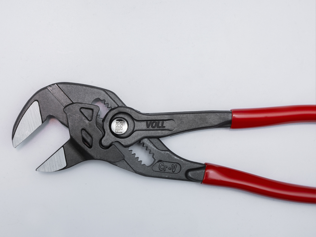 Переставные клещи VOLL Cobra 175 мм с кулачковым приводом