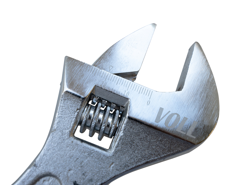 Разводной ключ VOLL RZ 10"-250 мм, 30 мм