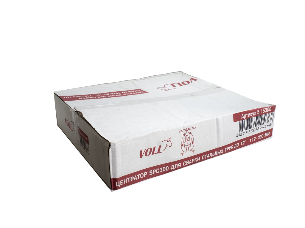 Центратор VOLL SPC300 для сварки стальных труб до 12", 112-300 мм