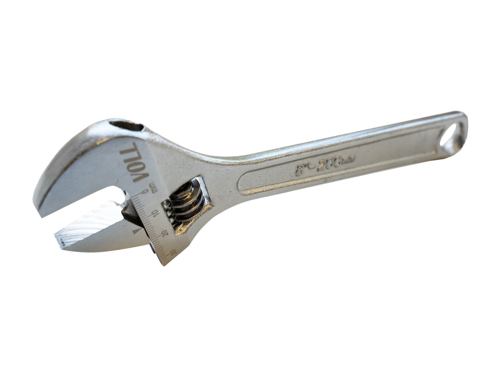Разводной ключ VOLL RZ 8"-200 мм, 25 мм