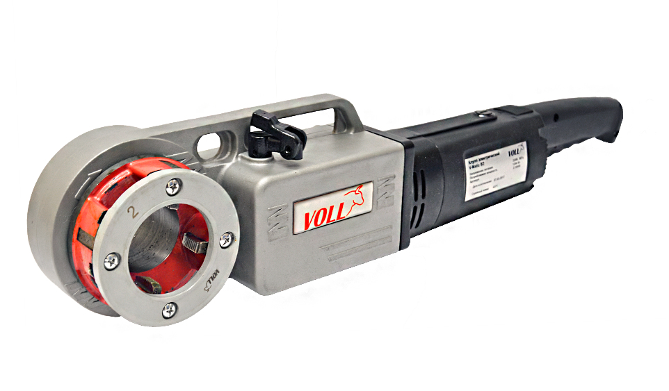 Электрический клупп VOLL V-Matic B2 с набором головок 1/2"-2"