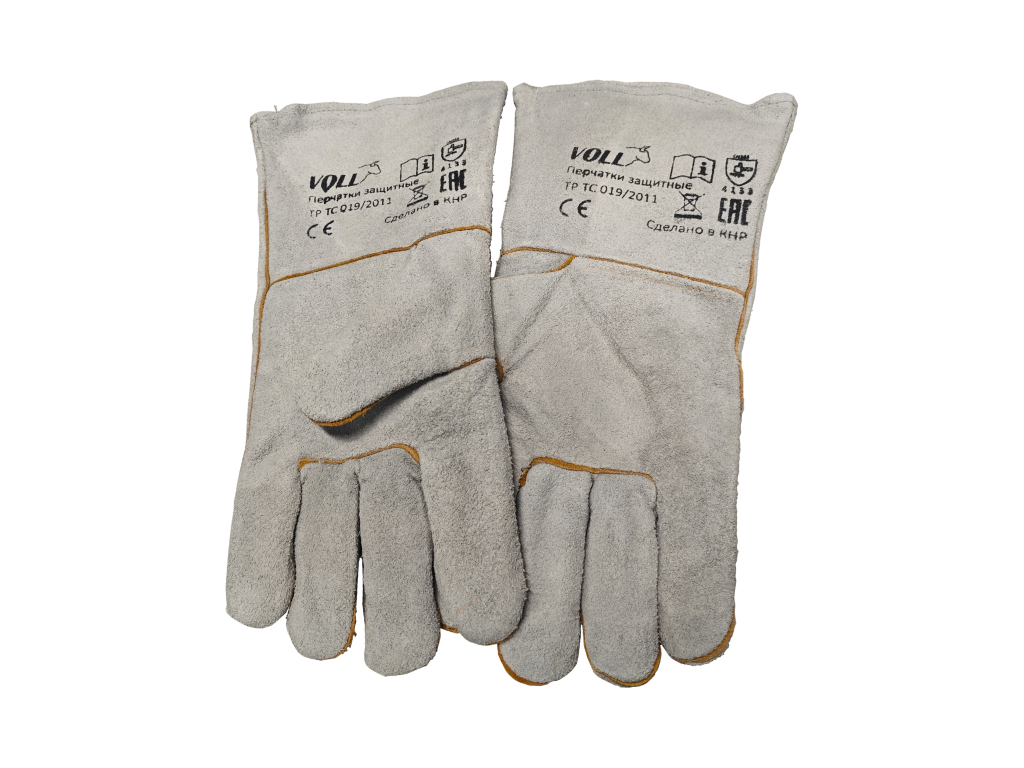 Спилковые рабочие перчатки VOLL
